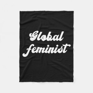 Couverture Polaire Égalité Féministe Mondiale Empouvoirement Vintage