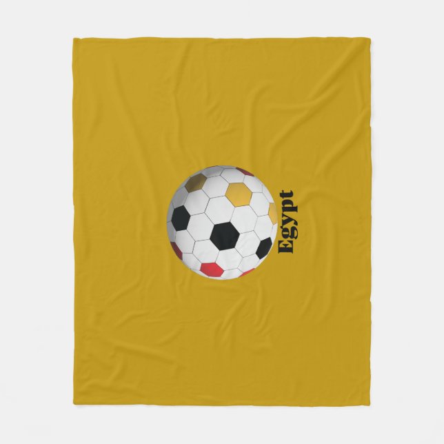 Couverture Polaire Egypt Soccer (Devant)