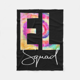 Couverture Polaire El Squad Tie Dye Retour à l'école Appreciation des