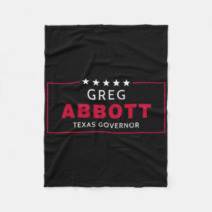 Couverture Polaire Élection de Greg Abbott Gouverneur du Texas Républ