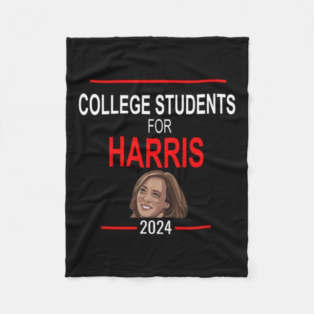 Couverture Polaire Élection des étudiants Kamala Harris Président Kam (Devant)