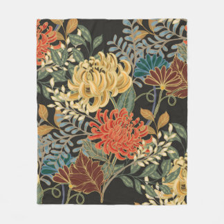 Couverture Polaire Elégance Abstraite motif sans couture avec bac fle