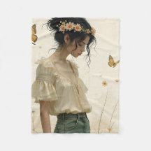 Élégance douce dans une danse papillon