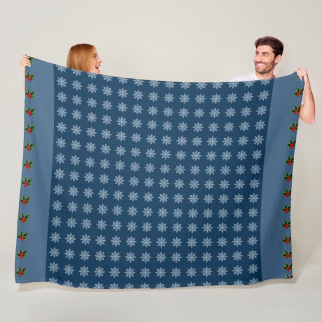 Couverture Polaire Élégant Cute Simple Noël Moderne (En situation)