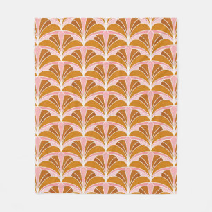 Couverture Polaire Elégant Damask Floral vintage Motif sans joint. De