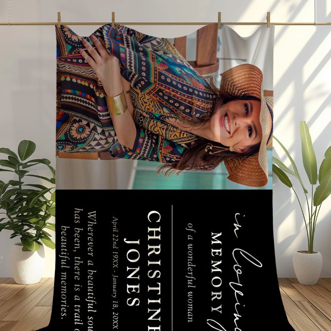 Couverture Polaire Élégant dans l'amour de la mémoire photo (Créateur téléchargé)