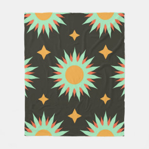 Couverture Polaire Elégant ésotérique forme sans soudure art motif. a