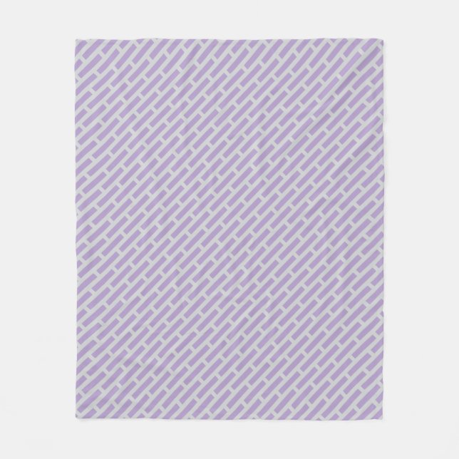 Couverture Polaire Elegant Geometric All-Over Pattern (Devant)