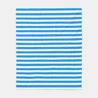 Élégant Modèle tendance Bleu Blancs rayé Moyen