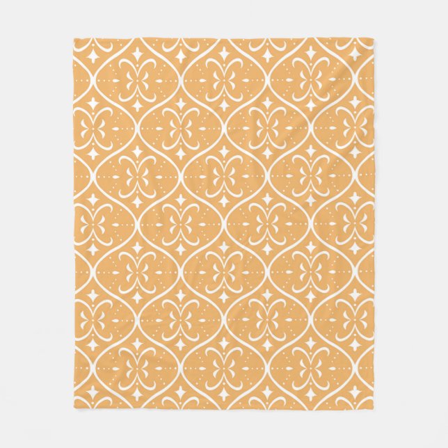 Couverture Polaire Élégant Motif sans couture. Orie (Devant)