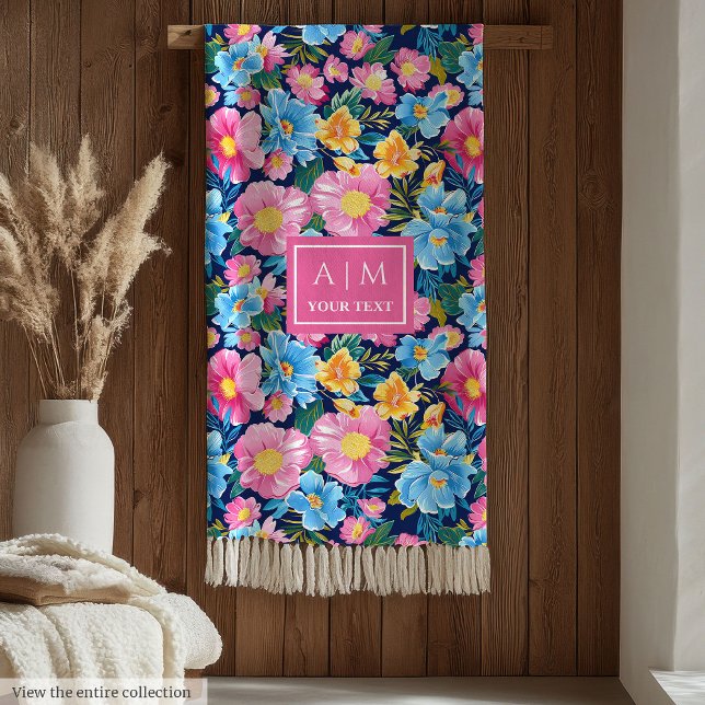 Couverture Polaire Élégant Pastel Pink Blanket Mariage personnalisé C (Elegant Pastel Pink Chic Blanket for Custom Wedding)