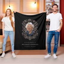 Élégante Photo Florale En Mémoire Amoureuse