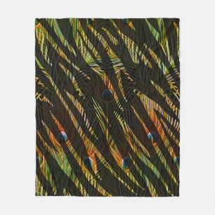 Couverture Polaire Elégante plumes de Poster de animal Zebra Stripe