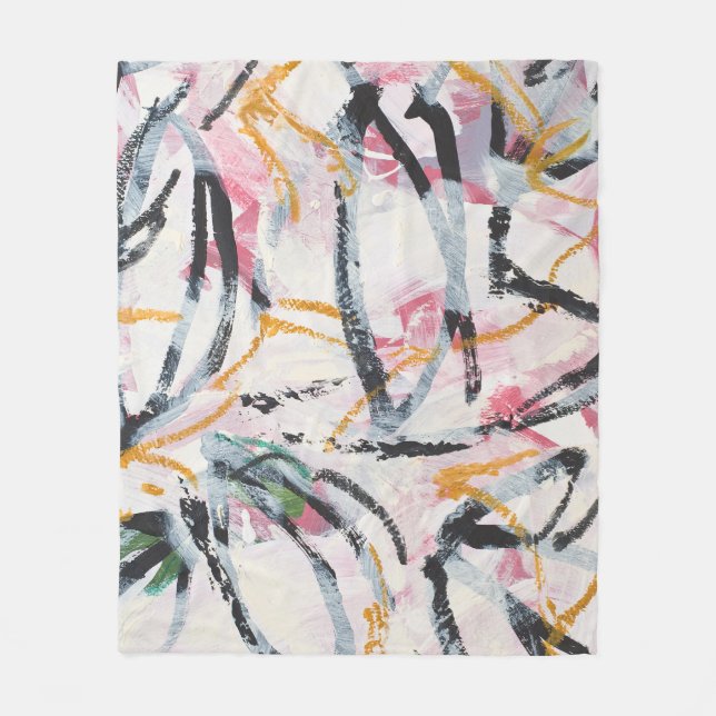 Couverture Polaire Élément de conception de peinture acrylique (Devant)