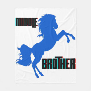 Couverture Polaire Élevage du cheval du frère moyen
