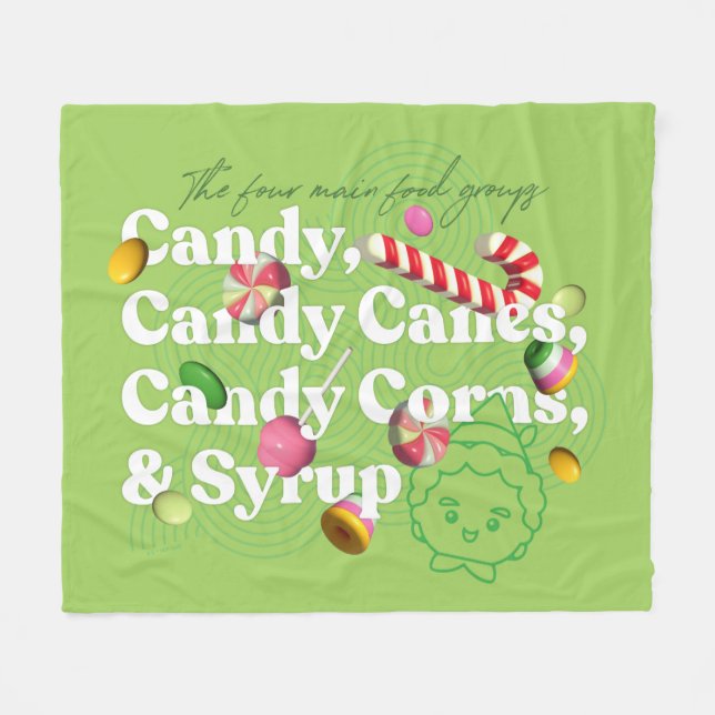 Couverture Polaire Elf the Movie | Les Quatre Principaux Groupes Alim (Devant (Horizontal))