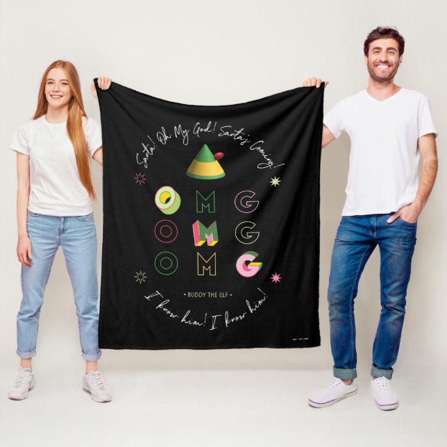 Couverture Polaire Elf the Movie | PÈRE NOËL OMG (En situation)