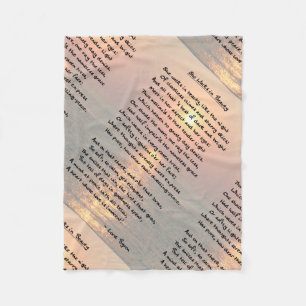 Couverture Polaire Elle Marche Dans La Beauté/Cape May Sunset Fleece 