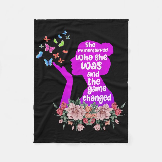 Couverture Polaire Elle Se Souvient De Qui Elle Était Et Du Jeu Chang (Devant)