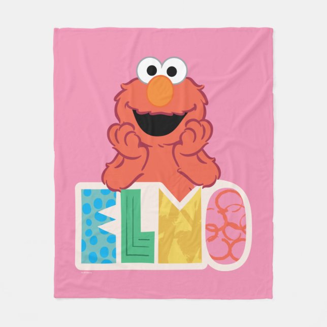 Couverture Polaire Elmo Cute & Fun (Devant)
