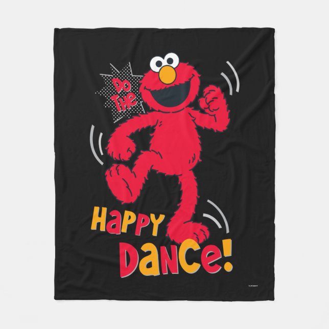 Couverture Polaire Elmo | Faire la joyeuse danse (Devant)