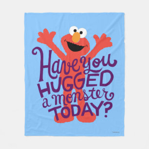 Couverture Polaire Elmo Hugging