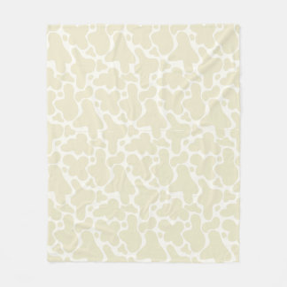 Couverture Polaire Emballage cadeau genre neutre | Impression vache b