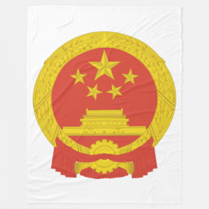 Couverture Polaire Emblème national de la République populaire de Chi