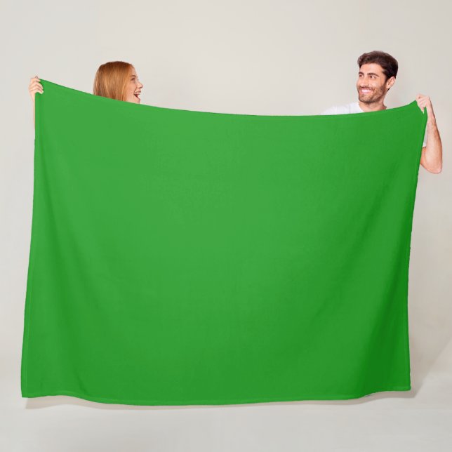Couverture Polaire Emerald Green (En situation)