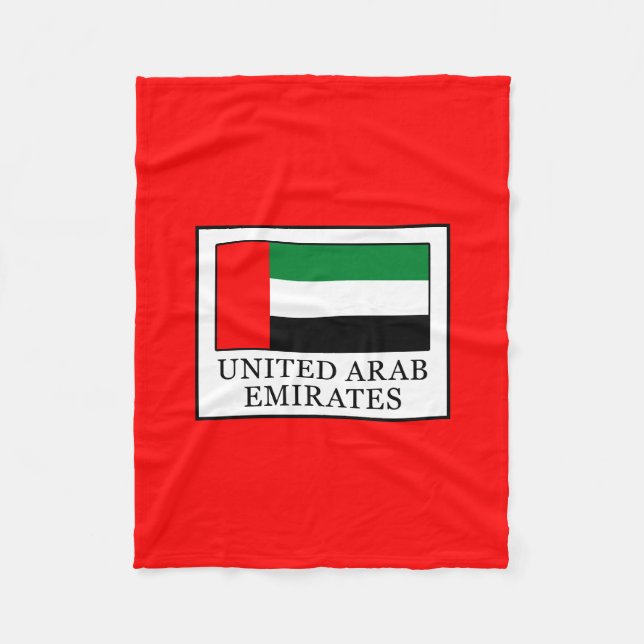 Couverture Polaire Émirats arabes unis (Devant)