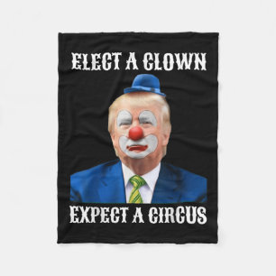 Couverture Polaire Empêchez Les Anti-Trump D'Élire Un Clown D'Attendr