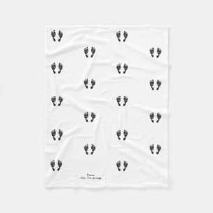 Couverture Polaire Empreinte personnalisée Téléchargez Votre Emprei