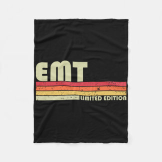 Couverture Polaire Emt Funny Titre de l'emploi Profession Anniversair