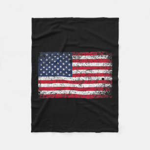 Couverture Polaire En Juillet Distressed Américain Distress