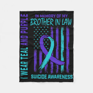 Couverture Polaire En Mémoire De Frère En Droit Suicide Sensibilisati