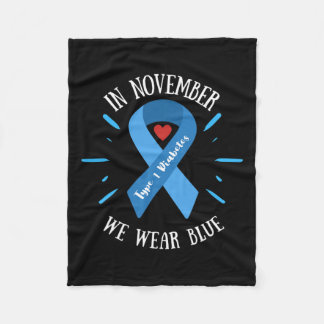 Couverture Polaire En novembre, nous portons le bleu pour la sensibil