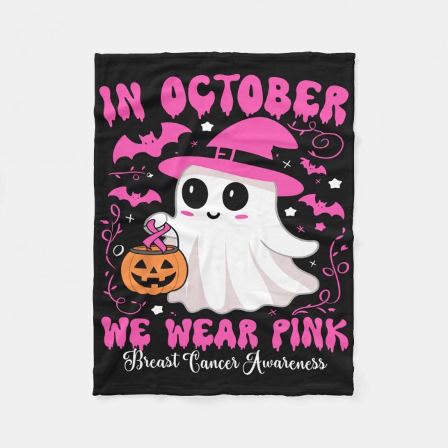 Couverture Polaire En Octobre Nous Portons Le Ghost Ghost Witch Cance (Devant)
