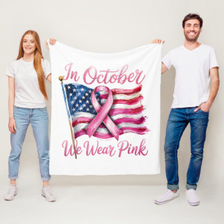 Couverture Polaire en octobre, nous portons le rose pour la sensibili