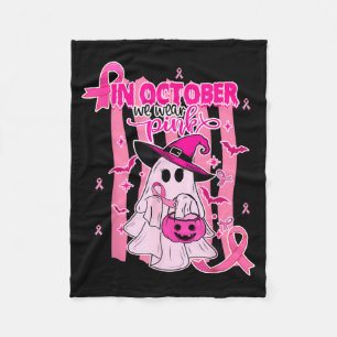 Couverture Polaire En Octobre Portez un Sein de Sorcière Fantôme Rose