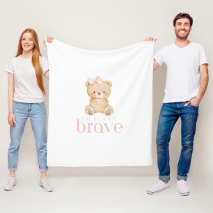 Couverture Polaire enfance courageuse cancer malade enfants mignons