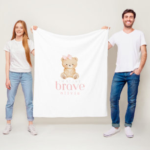 Couverture Polaire enfance très courageuse cancer malade enfants nom