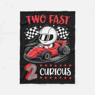 Couverture Polaire Enfant Deux Rapide 2 Curieux 2ème Anniversaire Deu
