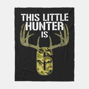 Couverture Polaire Enfants 6e anniversaire Chasse Garçons Fun Deer Hu