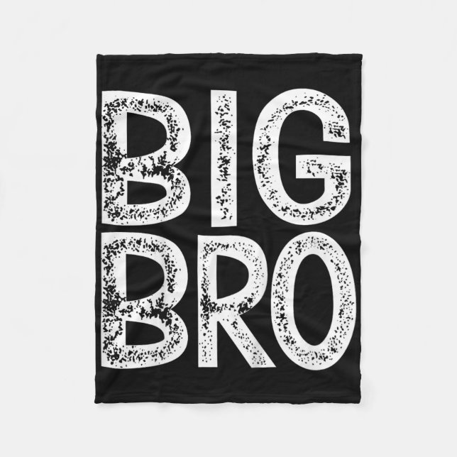 Couverture Polaire Enfants Big Bro Brother Cadeaux Anniversaire Noël  (Devant)