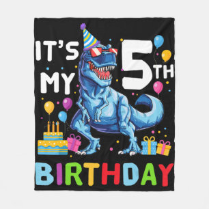 Couverture Polaire Enfants Monster Camion 5 ans 5e anniversaire garço