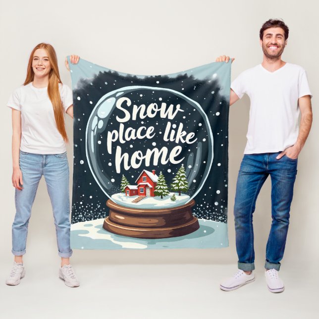 Couverture Polaire Enneigement comme maison vacances Citation (En situation)