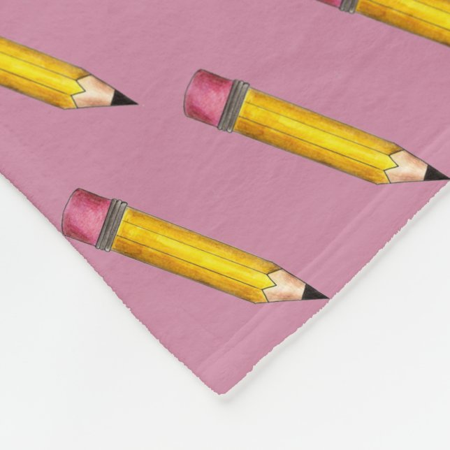 Couverture Polaire Enseignant de l'école de rédaction de crayons Shar (Coin)