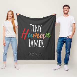 Couverture Polaire Enseignant de maternelle minuscule Tamer humain pe