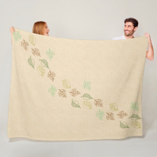 Couverture Polaire Ensemble de salle de bain d'automne, Personnaliser