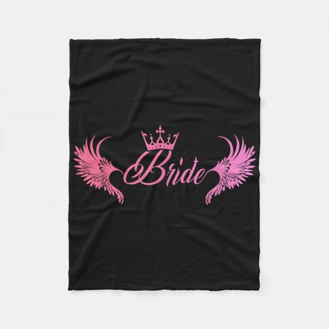 Couverture Polaire Enterrement de vie de jeune fille de la mariée Mar (Devant)